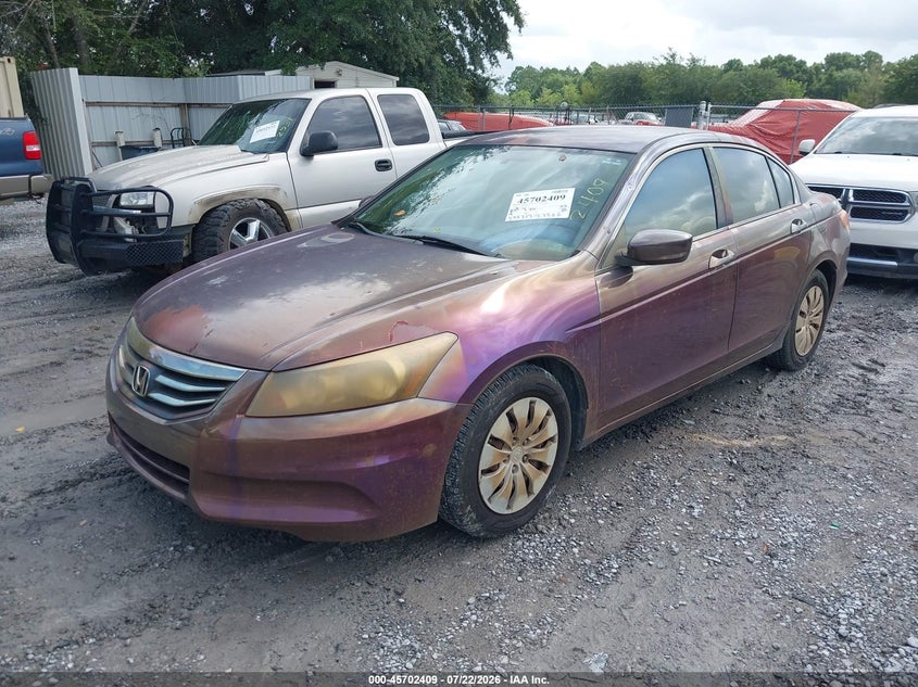 2011 Honda Accord VIN 1HGCP2F30BA134057 IAAI salvage auction — NORMAL WEAR, Clear (Florida), sold $500 on 2026-08-24 (photo 2)