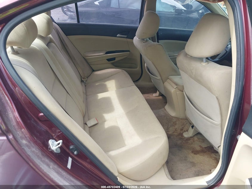 2011 Honda Accord VIN 1HGCP2F30BA134057 IAAI salvage auction — NORMAL WEAR, Clear (Florida), sold $500 on 2026-08-24 (photo 8)