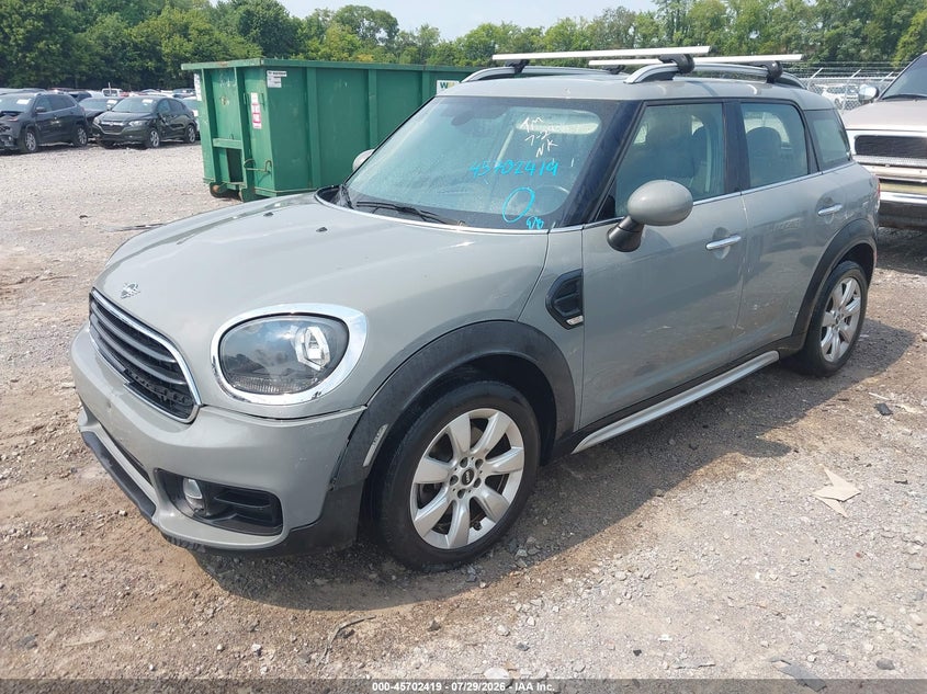 2019 Mini Countryman VIN WMZYS7C59K3F45969 IAAI salvage auction — NORMAL WEAR, Clear (Tennessee), sold $2,675 on 2026-09-08 (photo 2)