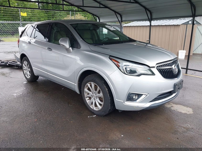 2019 Buick Envision VIN LRBFX1SA6KD033354 IAAI salvage auction — REAR END, Salvage (Connecticut), sold $2,400 on 2026-08-02 (photo 1)