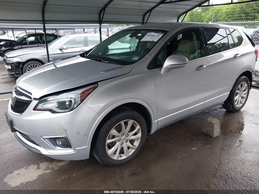 2019 Buick Envision VIN LRBFX1SA6KD033354 IAAI salvage auction — REAR END, Salvage (Connecticut), sold $2,400 on 2026-08-02 (photo 2)