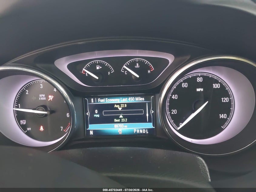 2019 Buick Envision VIN LRBFX1SA6KD033354 IAAI salvage auction — REAR END, Salvage (Connecticut), sold $2,400 on 2026-08-02 (photo 7)