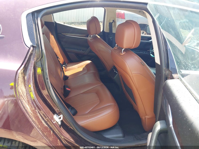 2016 Maserati Ghibli VIN ZAM57XSA1G1168469 IAAI salvage auction — NORMAL WEAR, Repossession Paperwork (Georgia), sold $4,500 on 2026-08-20 (photo 8)