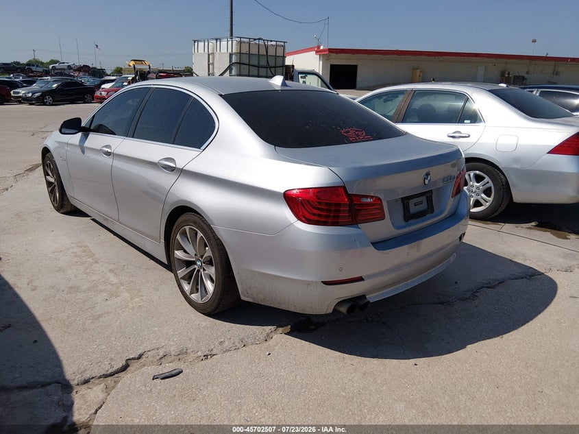2014 BMW 5 series VIN WBA5A5C52ED504909 IAAI salvage auction — NORMAL WEAR, Original (Texas), sold $700 on 2026-08-10 (photo 3)
