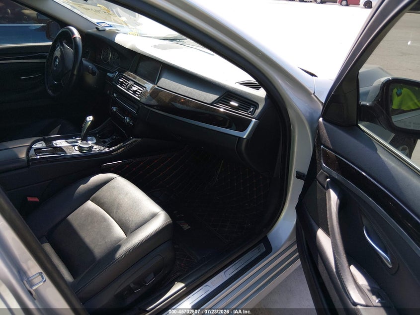 2014 BMW 5 series VIN WBA5A5C52ED504909 IAAI salvage auction — NORMAL WEAR, Original (Texas), sold $700 on 2026-08-10 (photo 5)