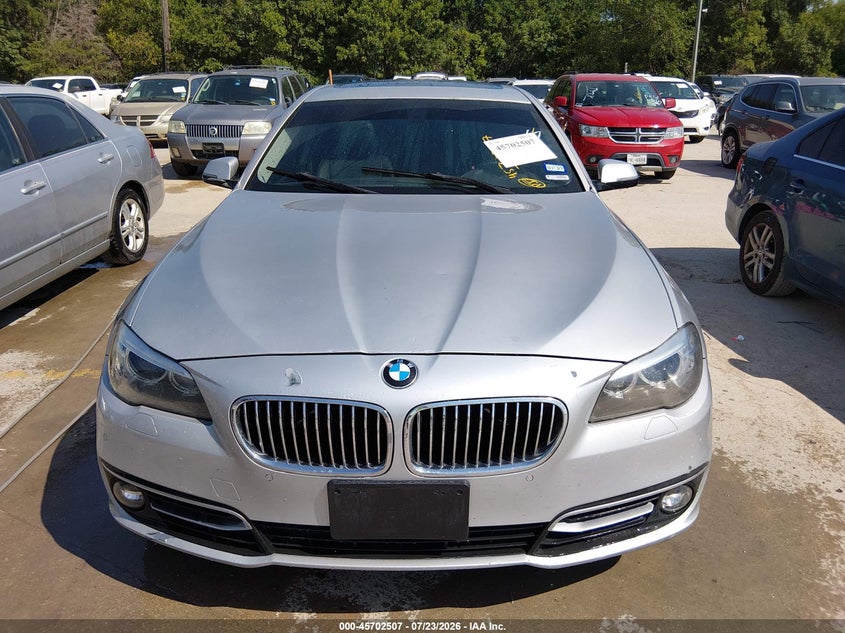 2014 BMW 5 series VIN WBA5A5C52ED504909 IAAI salvage auction — NORMAL WEAR, Original (Texas), sold $700 on 2026-08-10 (photo 6)