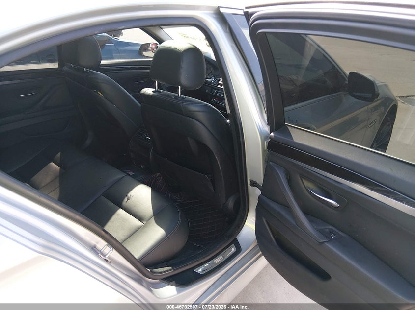 2014 BMW 5 series VIN WBA5A5C52ED504909 IAAI salvage auction — NORMAL WEAR, Original (Texas), sold $700 on 2026-08-10 (photo 8)