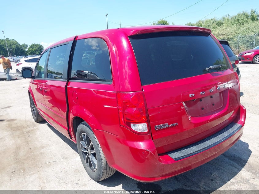 2015 Dodge Caravan VIN 2C4RDGBG5FR530221 IAAI salvage auction — RIGHT SIDE, Salvage Title, sold $825 on 2026-07-31 (photo 3)