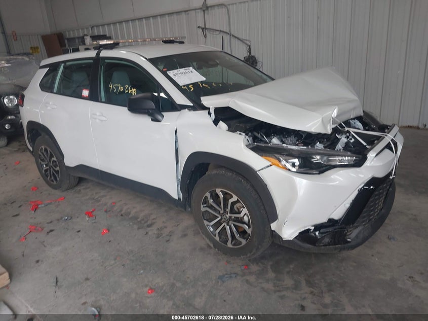 2025 Toyota Corolla cross VIN 7MUFBABG6SV075361 — IAAI salvage auction photo