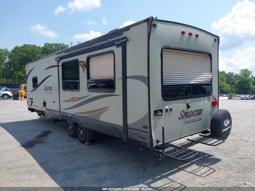 2017 Keystone Sprinter VIN 4YDT27R23H1530129 IAAI salvage auction — ALL OVER, Mv-907A (New York), sold $50 on 2026-09-16 (photo 3)