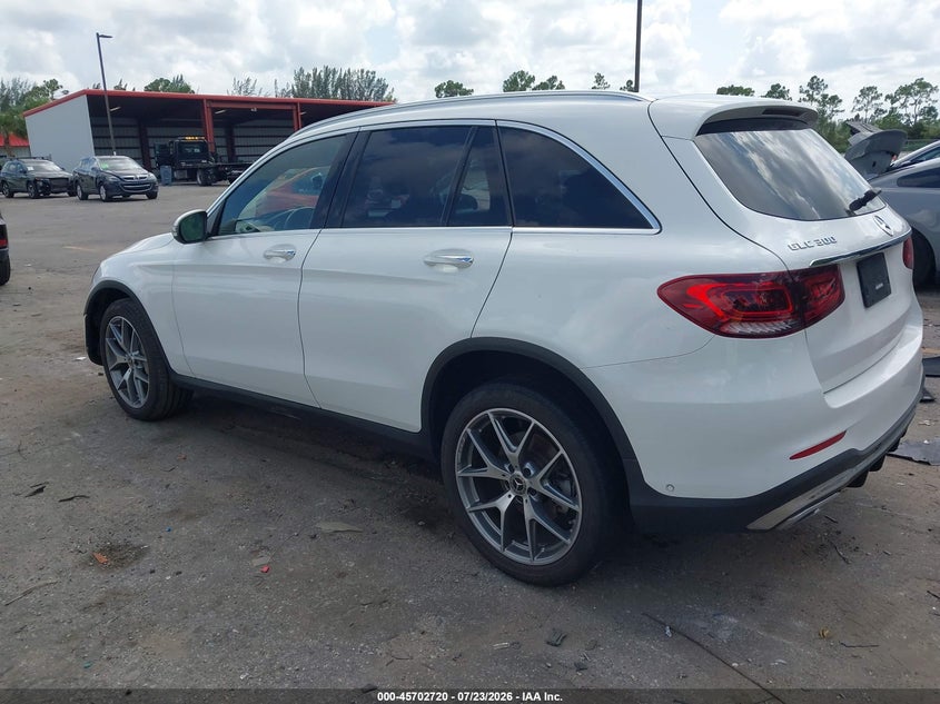 2020 Mercedes-benz Glc VIN W1N0G8DB9LF762002 IAAI salvage auction — FRONT END, Wait Title, sold $7,700 on 2026-08-20 (photo 3)