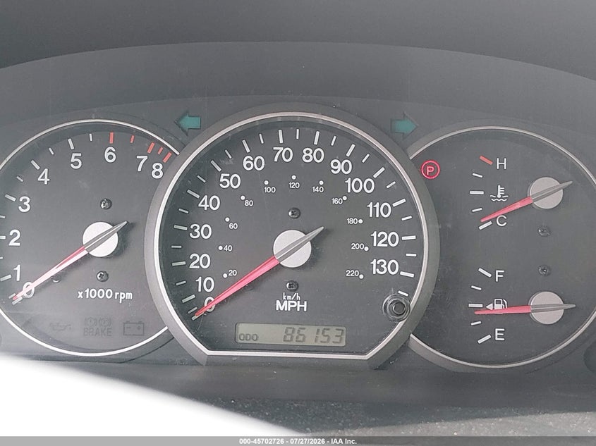 2005 Kia SEDONA VIN KNDUP131756666249 IAAI salvage auction — NORMAL WEAR, Clear (Georgia), sold $450 on 2026-07-31 (photo 7)