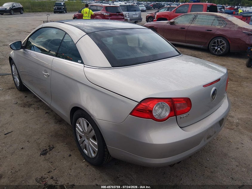 2009 Volkswagen Eos VIN WVWBA71F89V019266 IAAI salvage auction — NORMAL WEAR, Clear-Dealer Only (West Virginia), sold $200 on 2026-08-06 (photo 3)