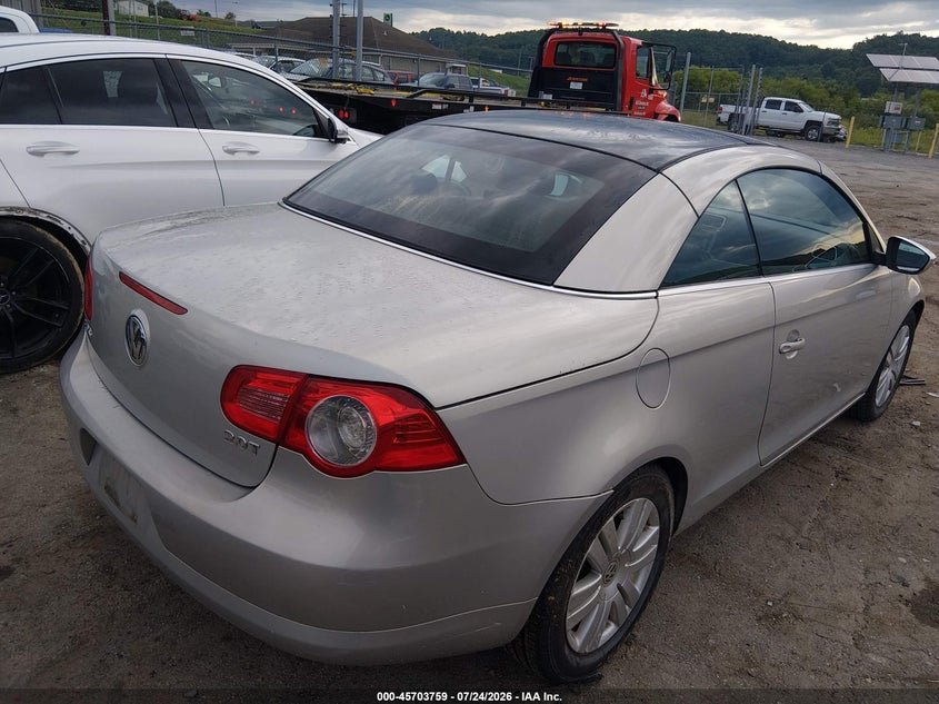 2009 Volkswagen Eos VIN WVWBA71F89V019266 IAAI salvage auction — NORMAL WEAR, Clear-Dealer Only (West Virginia), sold $200 on 2026-08-06 (photo 4)