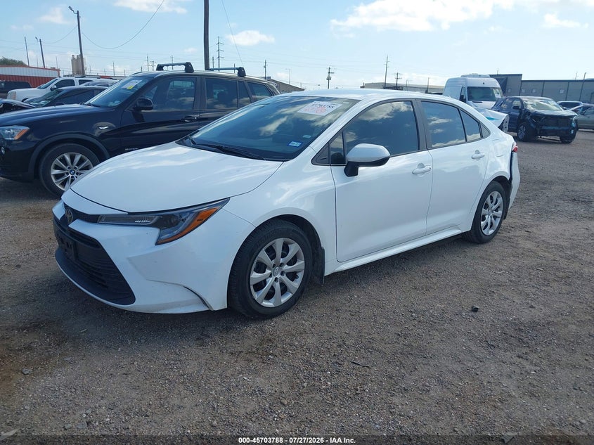 2025 Toyota Corolla VIN 5YFB4MDE5SP330249 IAAI salvage auction — REAR END, Enterprise Vehicles Clear Only (Texas), sold $10,100 on 2026-07-31 (photo 2)