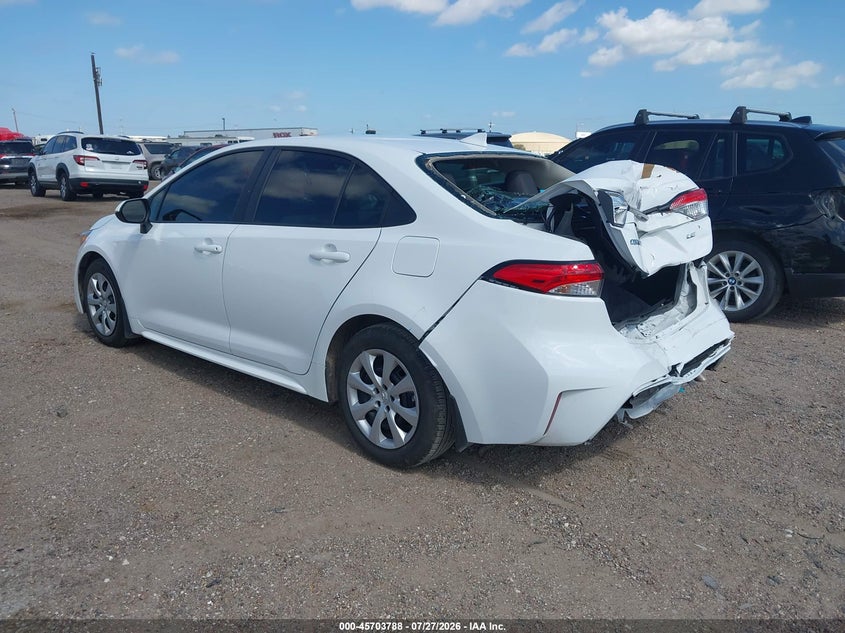 2025 Toyota Corolla VIN 5YFB4MDE5SP330249 IAAI salvage auction — REAR END, Enterprise Vehicles Clear Only (Texas), sold $10,100 on 2026-07-31 (photo 3)