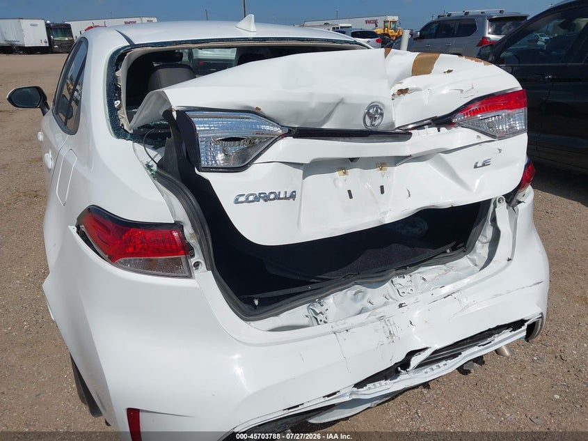 2025 Toyota Corolla VIN 5YFB4MDE5SP330249 IAAI salvage auction — REAR END, Enterprise Vehicles Clear Only (Texas), sold $10,100 on 2026-07-31 (photo 6)