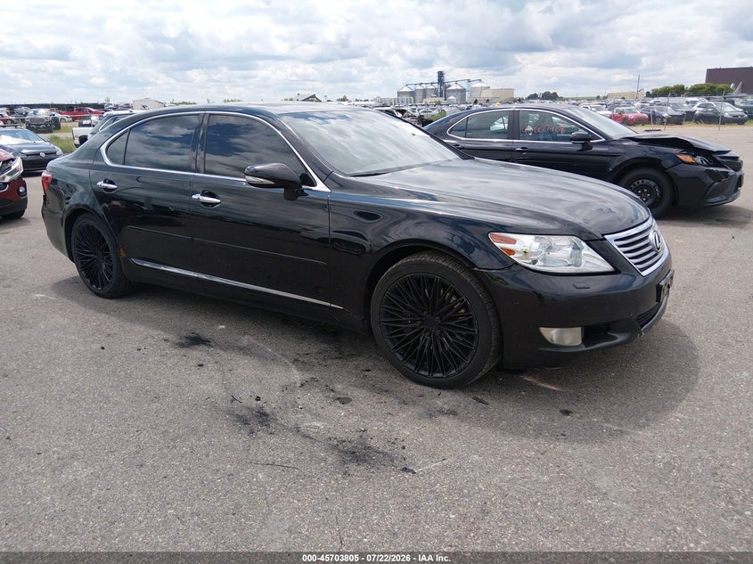 2010 Lexus Ls 460 VIN JTHDL5EF1A5002300 IAAI salvage auction — REAR END, Clear (Minnesota), sold $25 on 2026-07-29 (photo 1)