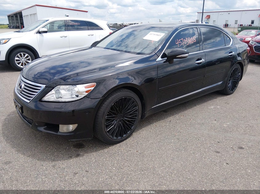 2010 Lexus Ls 460 VIN JTHDL5EF1A5002300 IAAI salvage auction — REAR END, Clear (Minnesota), sold $25 on 2026-07-29 (photo 2)
