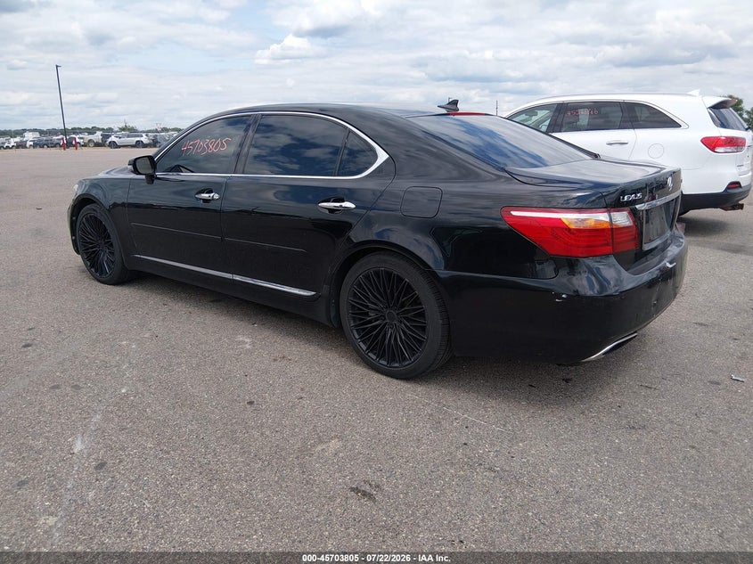 2010 Lexus Ls 460 VIN JTHDL5EF1A5002300 IAAI salvage auction — REAR END, Clear (Minnesota), sold $25 on 2026-07-29 (photo 3)