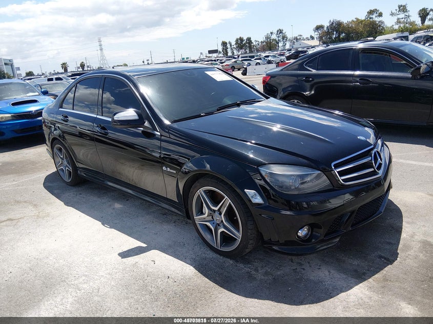 2009 Mercedes-benz C class VIN WDDGF77X89F204294 IAAI salvage auction — NORMAL WEAR, Clear (Tennessee), sold $6,100 on 2026-08-20 (photo 1)