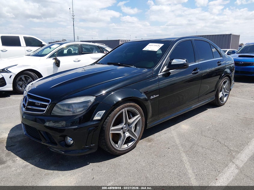 2009 Mercedes-benz C class VIN WDDGF77X89F204294 IAAI salvage auction — NORMAL WEAR, Clear (Tennessee), sold $6,100 on 2026-08-20 (photo 2)