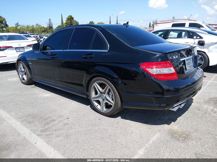 2009 Mercedes-benz C class VIN WDDGF77X89F204294 IAAI salvage auction — NORMAL WEAR, Clear (Tennessee), sold $6,100 on 2026-08-20 (photo 3)