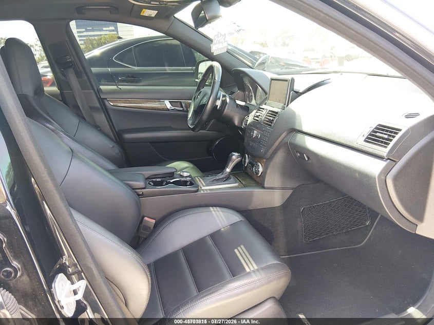 2009 Mercedes-benz C class VIN WDDGF77X89F204294 IAAI salvage auction — NORMAL WEAR, Clear (Tennessee), sold $6,100 on 2026-08-20 (photo 5)