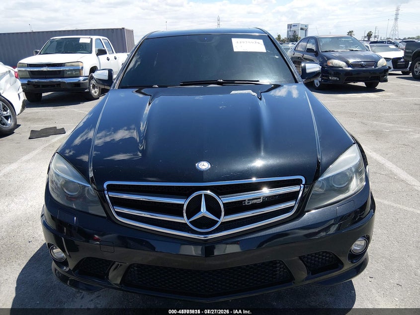 2009 Mercedes-benz C class VIN WDDGF77X89F204294 IAAI salvage auction — NORMAL WEAR, Clear (Tennessee), sold $6,100 on 2026-08-20 (photo 6)