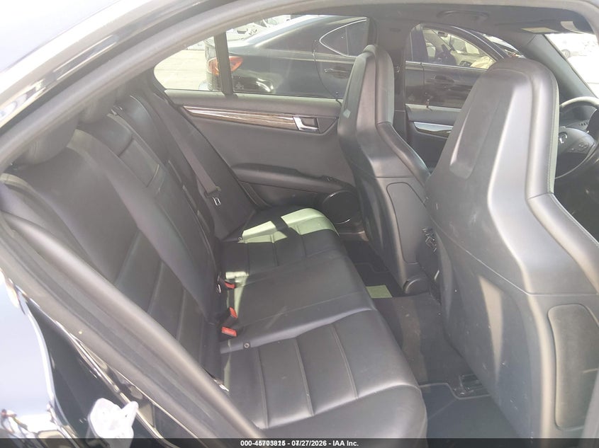 2009 Mercedes-benz C class VIN WDDGF77X89F204294 IAAI salvage auction — NORMAL WEAR, Clear (Tennessee), sold $6,100 on 2026-08-20 (photo 8)