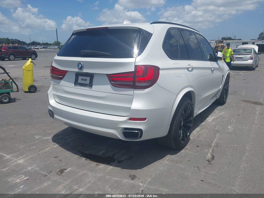 2018 BMW X5 VIN 5UXKR0C53J0Y00751 IAAI salvage auction — REAR END, Rebuildable (Florida), sold $13,700 on 2026-07-31 (photo 4)