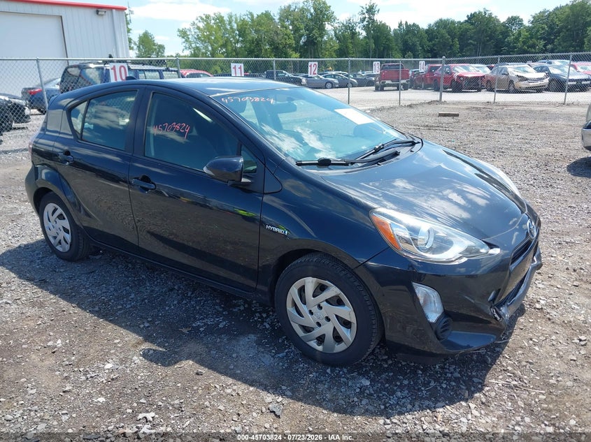 2015 Toyota Prius c VIN JTDKDTB37F1111850 IAAI salvage auction — NORMAL WEAR, Clear (New York), sold $1,850 on 2026-07-28 (photo 1)