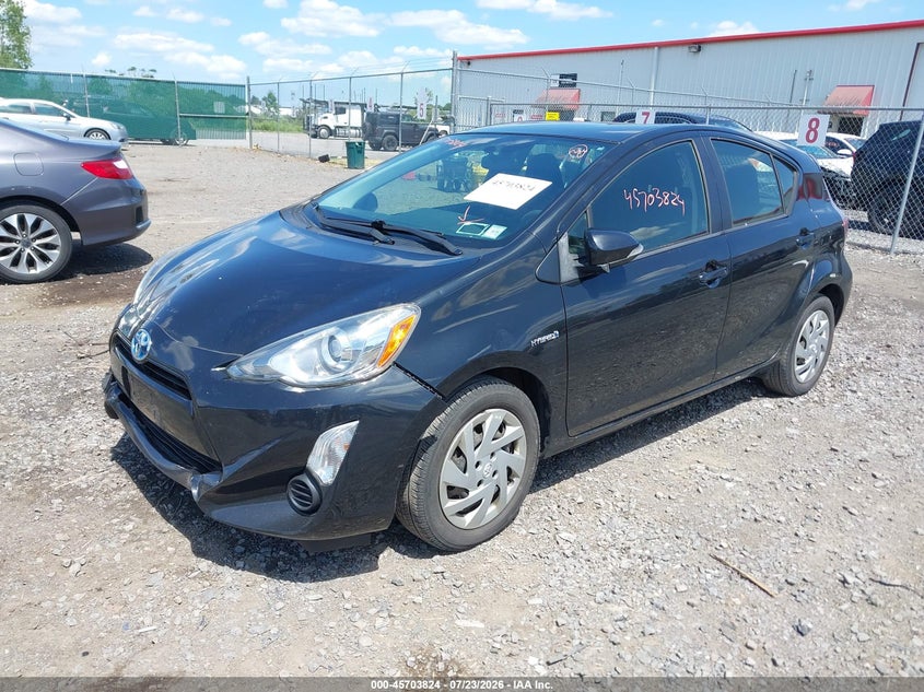 2015 Toyota Prius c VIN JTDKDTB37F1111850 IAAI salvage auction — NORMAL WEAR, Clear (New York), sold $1,850 on 2026-07-28 (photo 2)