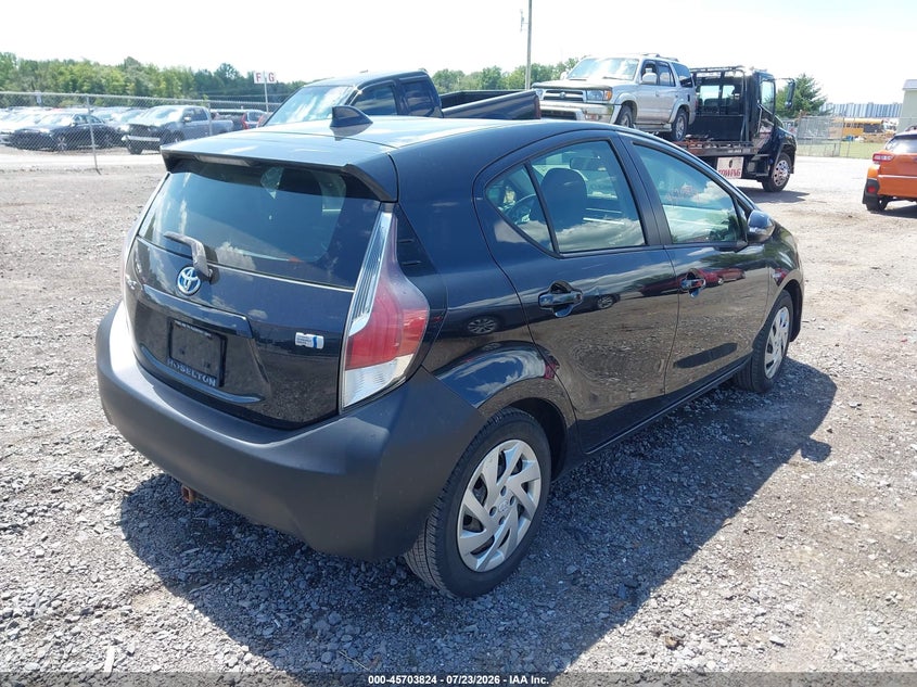 2015 Toyota Prius c VIN JTDKDTB37F1111850 IAAI salvage auction — NORMAL WEAR, Clear (New York), sold $1,850 on 2026-07-28 (photo 4)
