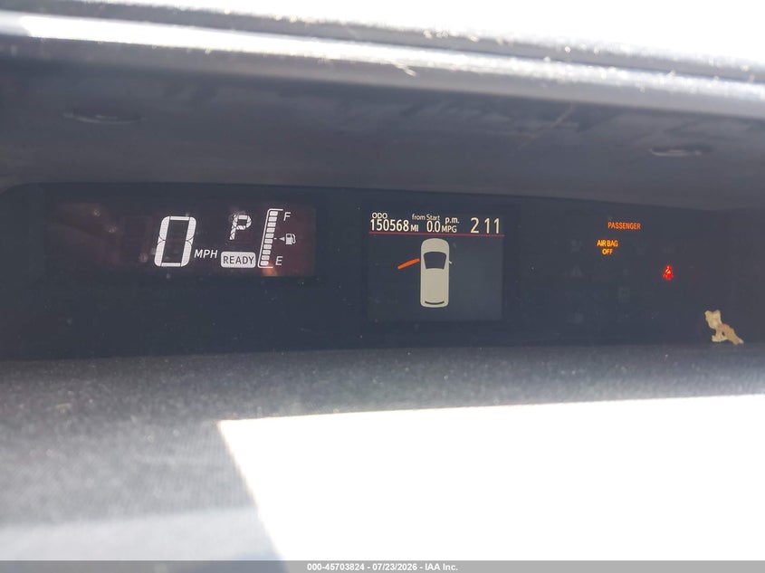 2015 Toyota Prius c VIN JTDKDTB37F1111850 IAAI salvage auction — NORMAL WEAR, Clear (New York), sold $1,850 on 2026-07-28 (photo 7)