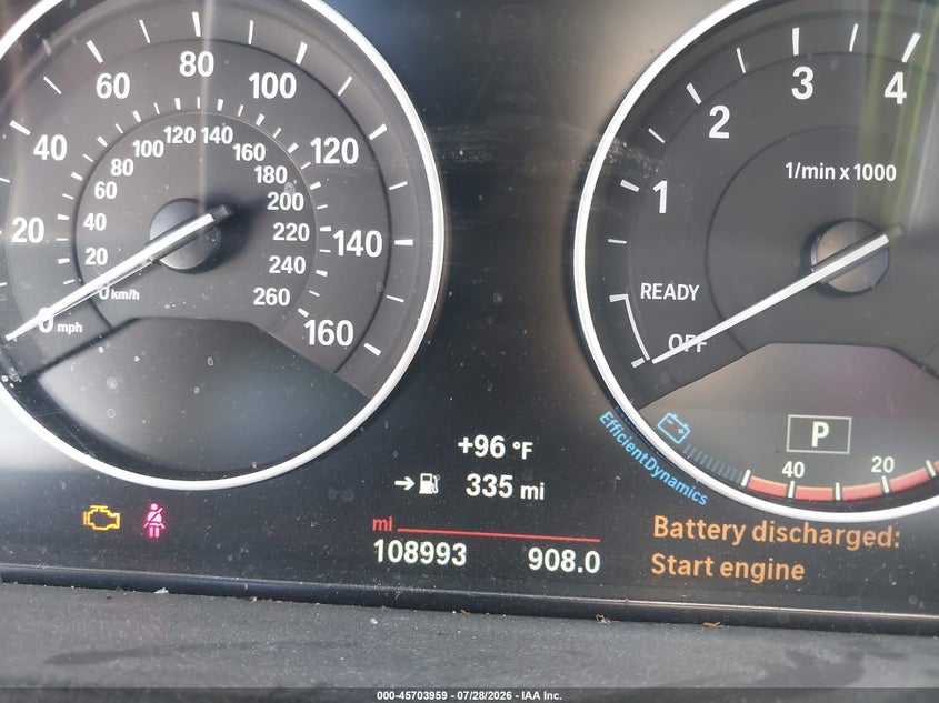 2018 BMW 3 series VIN WBA8E5G59JNV02221 IAAI salvage auction — NORMAL WEAR, Rebuilt -  Public Restricted (Oklahoma), sold $125 on 2026-08-04 (photo 7)