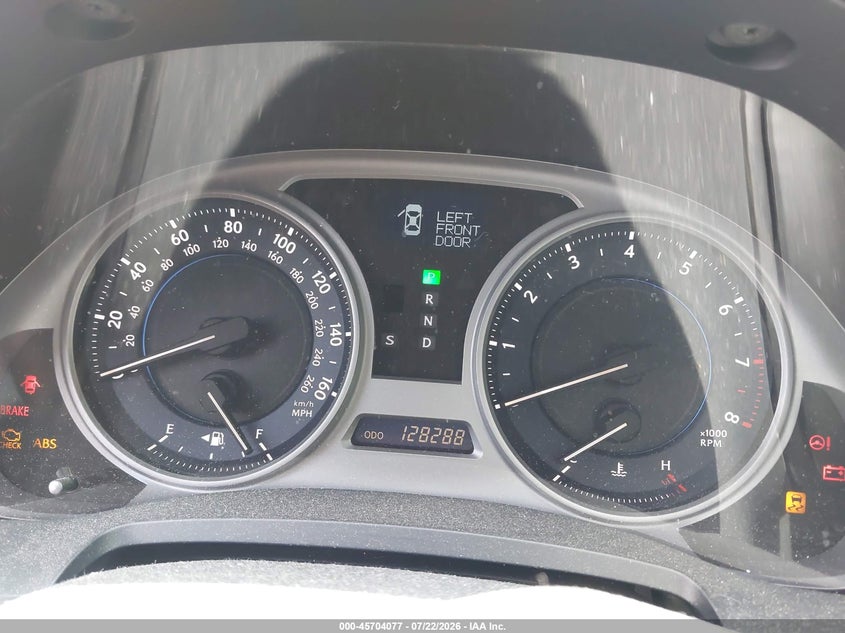 2009 Lexus Is 250 VIN JTHBK262X95089307 IAAI salvage auction — NORMAL WEAR, Clear (Virginia), sold $225 on 2026-07-29 (photo 7)