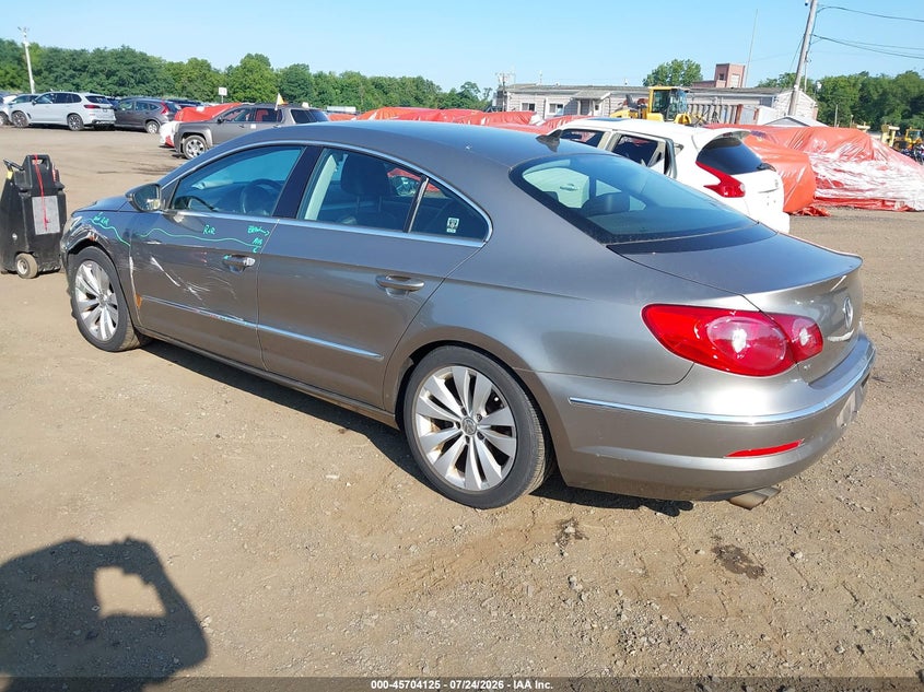 2010 Volkswagen Cc VIN WVWMP7AN2AE549767 IAAI salvage auction — SIDE, Salvage (Idaho), sold $625 on 2026-08-19 (photo 3)