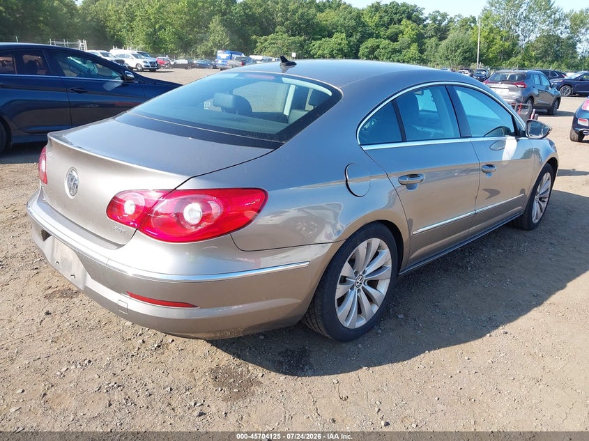 2010 Volkswagen Cc VIN WVWMP7AN2AE549767 IAAI salvage auction — SIDE, Salvage (Idaho), sold $625 on 2026-08-19 (photo 4)