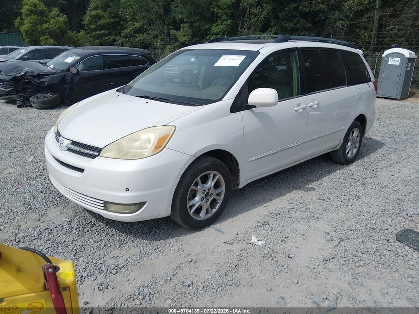 2004 Toyota Sienna VIN 5TDBA22C24S012890 IAAI salvage auction — NORMAL WEAR, Clear (South Carolina), sold $400 on 2026-07-28 (photo 2)
