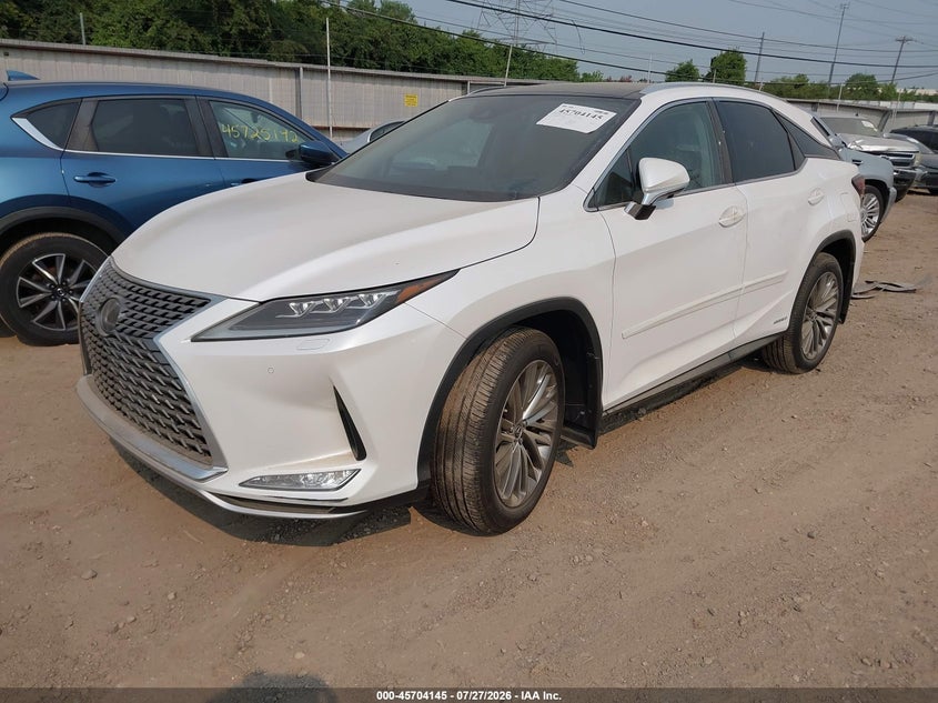 2021 Lexus Rx VIN 2T2JGMDA2MC070875 IAAI salvage auction — WATER/FLOOD, Salvage (Ohio), sold $11,725 on 2026-08-31 (photo 2)
