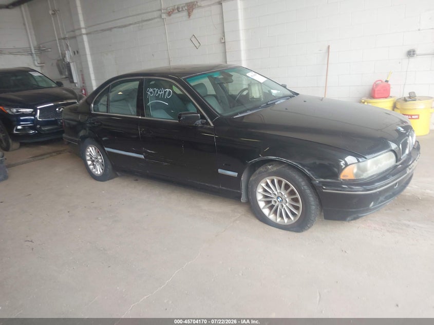 2002 BMW 5 series VIN WBADN63462GN86778 IAAI salvage auction — NORMAL WEAR, Clear (Minnesota), sold $250 on 2026-08-12 (photo 1)