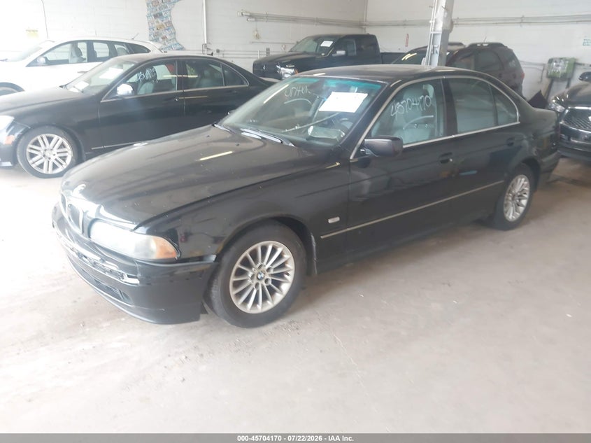 2002 BMW 5 series VIN WBADN63462GN86778 IAAI salvage auction — NORMAL WEAR, Clear (Minnesota), sold $250 on 2026-08-12 (photo 2)