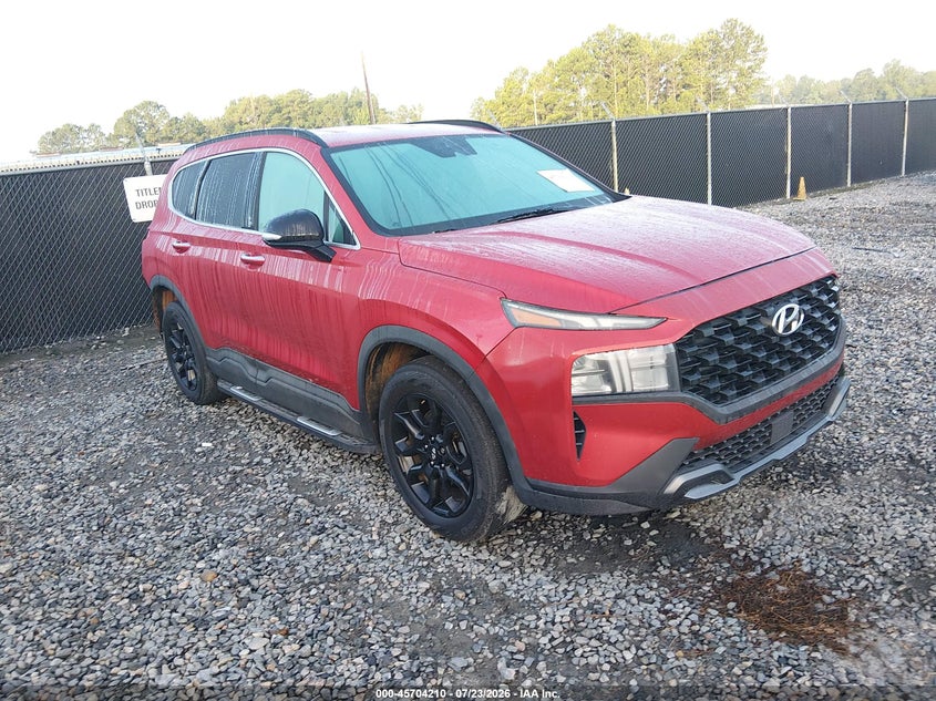 2022 Hyundai Santa Fe VIN 5NMS64AJ1NH459888 — IAAI salvage auction photo