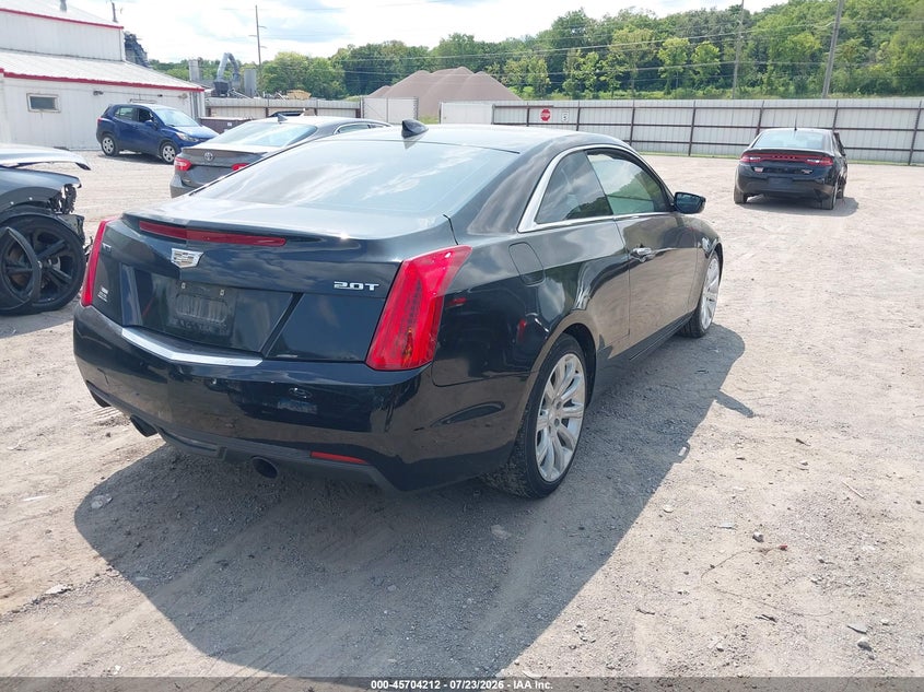 2017 Cadillac Ats VIN 1G6AA1RX2H0165084 IAAI salvage auction — LEFT FRONT, Salvage (Iowa), sold $1,400 on 2026-09-01 (photo 4)
