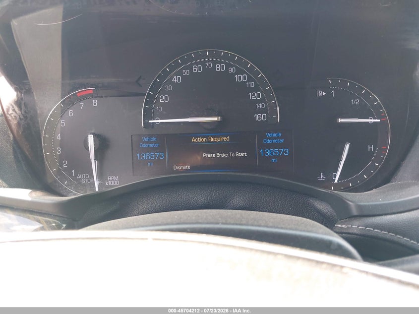 2017 Cadillac Ats VIN 1G6AA1RX2H0165084 IAAI salvage auction — LEFT FRONT, Salvage (Iowa), sold $1,400 on 2026-09-01 (photo 7)