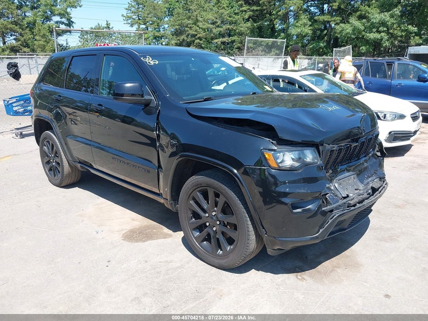 2018 Jeep Grand cherokee VIN 1C4RJFAG4JC436935 IAAI salvage auction — FRONT END, Wait Title, sold $3,850 on 2026-08-07 (photo 1)