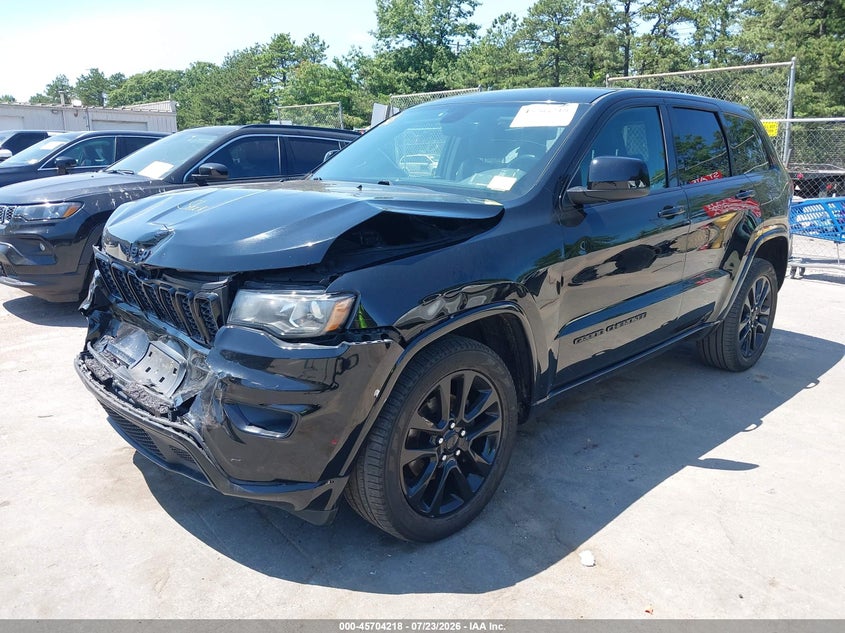 2018 Jeep Grand cherokee VIN 1C4RJFAG4JC436935 IAAI salvage auction — FRONT END, Wait Title, sold $3,850 on 2026-08-07 (photo 2)