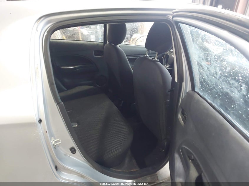 2015 Mitsubishi Mirage VIN ML32A4HJ7FH038185 IAAI salvage auction — RIGHT FRONT, Wait Title, sold $550 on 2026-08-19 (photo 8)