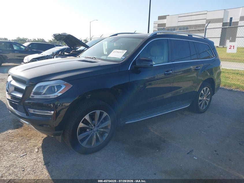 2015 Mercedes-benz Gl-klasse VIN 4JGDF6EE0FA473158 IAAI salvage auction — REAR END, Original (Texas), sold $4,050 on 2026-08-27 (photo 2)